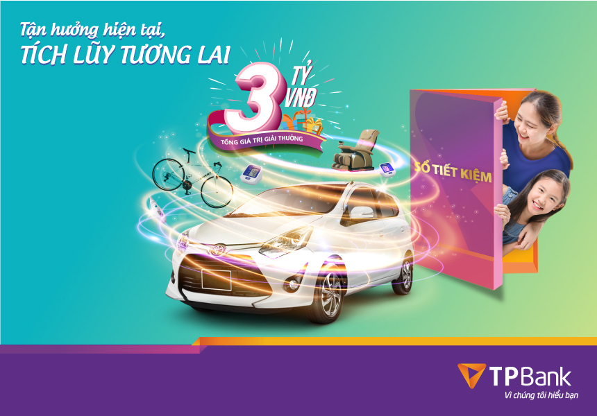 Gửi tiết kiệm trúng ô tô tại TPBank
