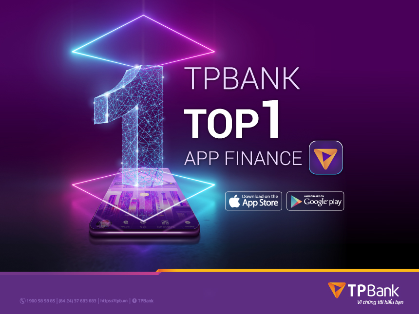 Tpbank Mobile Bất Ngờ Lọt Top 1 Ứng Dụng Tài Chính Ngân Hàng Được Tải Nhiều  Nhất Tại Việt Nam | Tpbank Digital